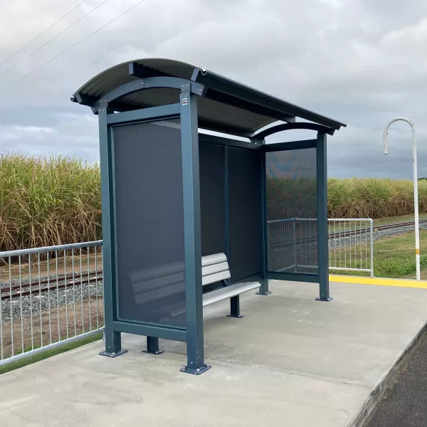 Parkland bus shelter