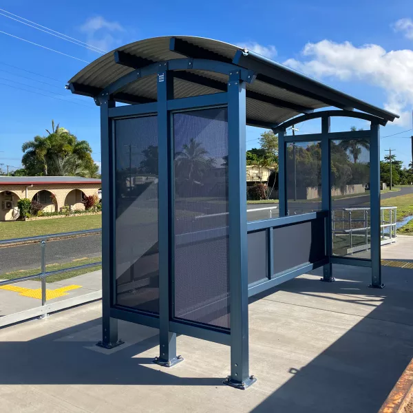 Parkland bus shelter